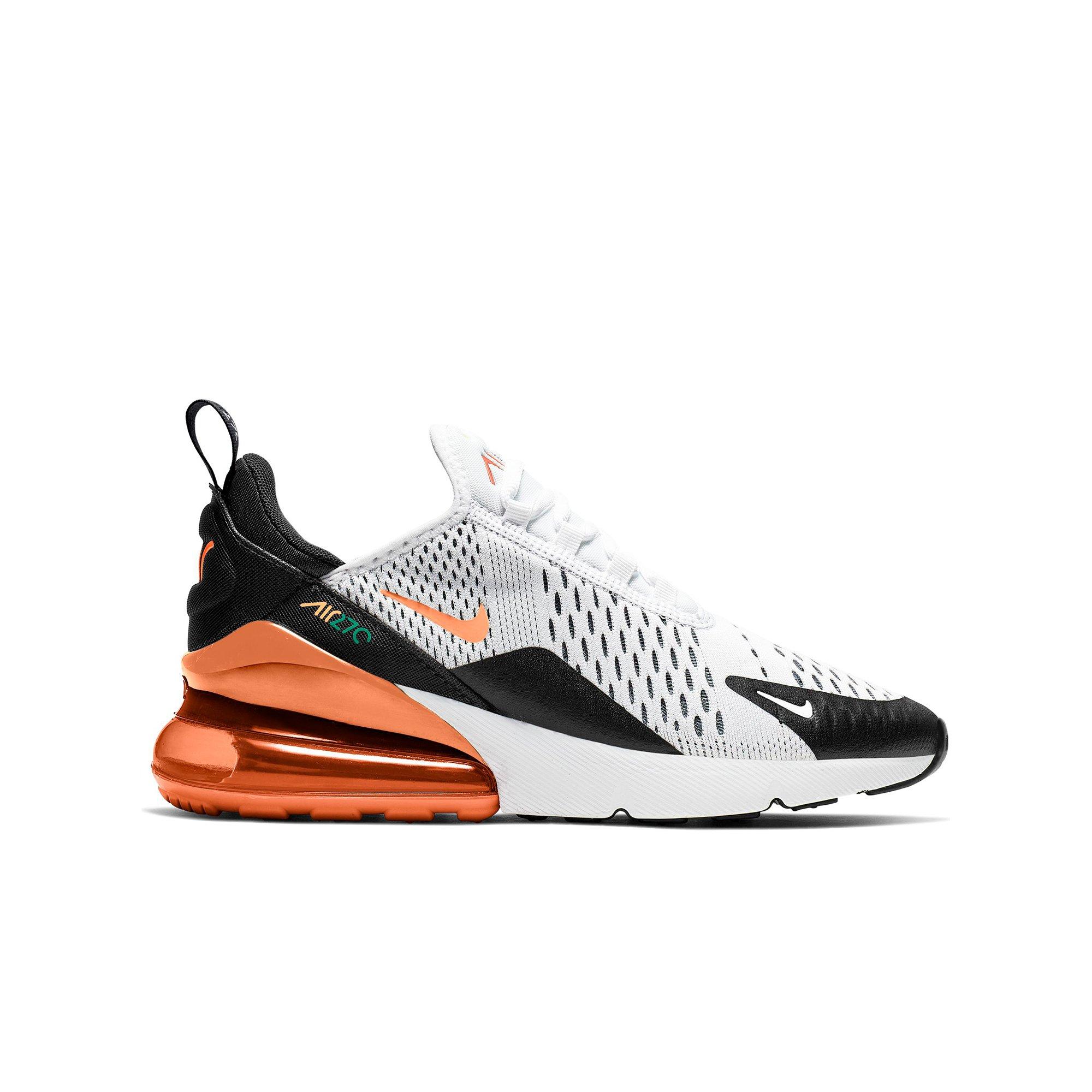 Orange and white 270 air max clearance